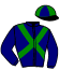 casaque portée par Madamet A. jockey du cheval de course MANDATORY, information pmu ZETURF casaque portée par Madamet A. jockey du cheval de course MANDATORY, information pmu ZETURF