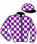 casaque portée par Madamet A. jockey du cheval de course KER WELEN, information pmu ZETURF casaque portée par Madamet A. jockey du cheval de course KER WELEN, information pmu ZETURF