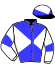 casaque portée par Molins Mme Amb. jockey du cheval de course CRISALSA, information pmu ZETURF casaque portée par Molins Mme Amb. jockey du cheval de course CRISALSA, information pmu ZETURF