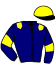 casaque portée par Julliot R. jockey du cheval de course GINO DINO, information pmu ZETURF