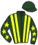 casaque portée par Riou C. jockey du cheval de course VAUMERY, information pmu ZETURF casaque portée par Riou C. jockey du cheval de course VAUMERY, information pmu ZETURF