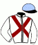 casaque portée par Brechet Léo P. jockey du cheval de course BELASKA, information pmu ZETURF casaque portée par Brechet Léo P. jockey du cheval de course BELASKA, information pmu ZETURF