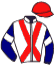 casaque portée par Raimbault C. jockey du cheval de course ZALETTO, information pmu ZETURF casaque portée par Raimbault C. jockey du cheval de course ZALETTO, information pmu ZETURF