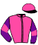 casaque portée par Trullier T. jockey du cheval de course SILVER TOWER, information pmu ZETURF