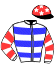 casaque portée par Lebouc Hug. jockey du cheval de course KATAYEF, information pmu ZETURF casaque portée par Lebouc Hug. jockey du cheval de course KATAYEF, information pmu ZETURF