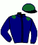 casaque portée par Lajon W. jockey du cheval de course COKO NUMBER ONE, information pmu ZETURF