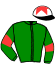 casaque portée par Mayeur R. jockey du cheval de course COCKLING, information pmu ZETURF