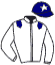 casaque portée par Nomis L. jockey du cheval de course BY FAR, information pmu ZETURF casaque portée par Nomis L. jockey du cheval de course BY FAR, information pmu ZETURF