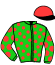 casaque portée par Raimbault C. jockey du cheval de course COSQUER VRAS, information pmu ZETURF