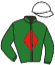 casaque portée par Lefebvre Mr C. jockey du cheval de course MOUNT ANGEL, information pmu ZETURF