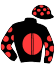casaque portée par Thomas Dam. jockey du cheval de course HELLENA, information pmu ZETURF