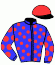 casaque portée par Breton J. B. jockey du cheval de course IGLOO IGLOO, information pmu ZETURF