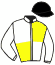 casaque portée par Carboni Luc. jockey du cheval de course SYTADEL, information pmu ZETURF