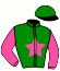 casaque portée par Thomain D. jockey du cheval de course HYSTERIC (FR), information pmu ZETURF