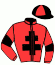 casaque portée par Monaco M. jockey du cheval de course IFABERIC NORTAIS, information pmu ZETURF