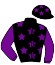 casaque portée par Cabaret Y. jockey du cheval de course IMANOLO, information pmu ZETURF