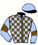 casaque portée par Lagadeuc F. jockey du cheval de course JUMBO DU DOME, information pmu ZETURF casaque portée par Lagadeuc F. jockey du cheval de course JUMBO DU DOME, information pmu ZETURF