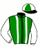 casaque portée par Raimbaud C. jockey du cheval de course LITTLE ROAD, information pmu ZETURF