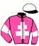 casaque portée par De Jesus Est. jockey du cheval de course KALONE DE MORGANE, information pmu ZETURF