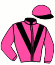 casaque portée par Goussin T. jockey du cheval de course JINGLE FAN, information pmu ZETURF