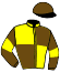 casaque portée par Thomain D. jockey du cheval de course JERZINO VICI, information pmu ZETURF casaque portée par Thomain D. jockey du cheval de course JERZINO VICI, information pmu ZETURF