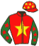 casaque portée par Lamy A. jockey du cheval de course JACARTO DE HOUELLE, information pmu ZETURF