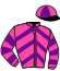 casaque portée par Bachelot T. jockey du cheval de course DEAR RUBY (IE), information pmu ZETURF