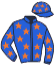 casaque portée par Massin Mlle A. jockey du cheval de course BAHIA BLANCA, information pmu ZETURF casaque portée par Massin Mlle A. jockey du cheval de course BAHIA BLANCA, information pmu ZETURF