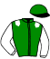 casaque portée par Chavatte A. A. jockey du cheval de course HEADSCOTT (FR), information pmu ZETURF
