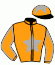 casaque portée par Justum M. jockey du cheval de course BARSHAM, information pmu ZETURF