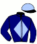 casaque portée par Eon Mlle M. jockey du cheval de course MORGNY (US), information pmu ZETURF