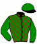 casaque portée par Radoux Th. jockey du cheval de course ELDORADO FRANCE (FR), information pmu ZETURF