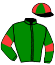 casaque portée par Roussel Léo jockey du cheval de course MISSTIC (FR), information pmu ZETURF