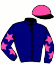 casaque portée par Barrier A. jockey du cheval de course GALIE DE CELINIERE, information pmu ZETURF