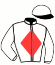 casaque portée par Yvon M. jockey du cheval de course ESPOIR DU RAVARY, information pmu ZETURF