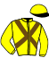 casaque portée par Barzalona A. jockey du cheval de course GORMLAITH, information pmu ZETURF