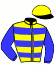 casaque portée par Bernard A. jockey du cheval de course LOCCA DE THAIX, information pmu ZETURF casaque portée par Bernard A. jockey du cheval de course LOCCA DE THAIX, information pmu ZETURF