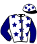 casaque portée par Legros M. jockey du cheval de course MELLBY GUARD, information pmu ZETURF casaque portée par Legros M. jockey du cheval de course MELLBY GUARD, information pmu ZETURF