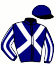 casaque portée par Chalon Ch. jockey du cheval de course JOLIE TEJY, information pmu ZETURF casaque portée par Chalon Ch. jockey du cheval de course JOLIE TEJY, information pmu ZETURF