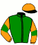 casaque portée par Girard Mme C. jockey du cheval de course KATINKA DE L'ERDRE, information pmu ZETURF casaque portée par Girard Mme C. jockey du cheval de course KATINKA DE L'ERDRE, information pmu ZETURF