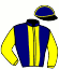 casaque portée par Bonne D. jockey du cheval de course LE BEST MADRIK, information pmu ZETURF casaque portée par Bonne D. jockey du cheval de course LE BEST MADRIK, information pmu ZETURF
