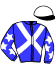 casaque portée par Corbineau Ch. jockey du cheval de course ICARE PASSION, information pmu ZETURF casaque portée par Corbineau Ch. jockey du cheval de course ICARE PASSION, information pmu ZETURF