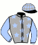 casaque portée par Godineau P. jockey du cheval de course JAGER BOUMBOUM, information pmu ZETURF casaque portée par Godineau P. jockey du cheval de course JAGER BOUMBOUM, information pmu ZETURF