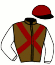 casaque portée par Barille Y. jockey du cheval de course KINDY BERE, information pmu ZETURF casaque portée par Barille Y. jockey du cheval de course KINDY BERE, information pmu ZETURF
