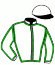casaque portée par Tijou P. jockey du cheval de course LAERTE DU GOUTIER, information pmu ZETURF casaque portée par Tijou P. jockey du cheval de course LAERTE DU GOUTIER, information pmu ZETURF