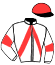 casaque portée par Houel G. jockey du cheval de course LOGO DES SEMAILLES, information pmu ZETURF