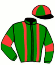 casaque portée par Reze V. jockey du cheval de course KASTELBRAC, information pmu ZETURF casaque portée par Reze V. jockey du cheval de course KASTELBRAC, information pmu ZETURF