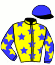 casaque portée par Lemaitre Geo. jockey du cheval de course KOOPER DU CHOQUEL, information pmu ZETURF casaque portée par Lemaitre Geo. jockey du cheval de course KOOPER DU CHOQUEL, information pmu ZETURF