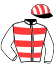casaque portée par Garraud Mlle G. jockey du cheval de course IBISCUS DE MAHEY, information pmu ZETURF casaque portée par Garraud Mlle G. jockey du cheval de course IBISCUS DE MAHEY, information pmu ZETURF