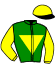 casaque portée par Zuliani A. jockey du cheval de course LEONIE BANBOU, information pmu ZETURF casaque portée par Zuliani A. jockey du cheval de course LEONIE BANBOU, information pmu ZETURF